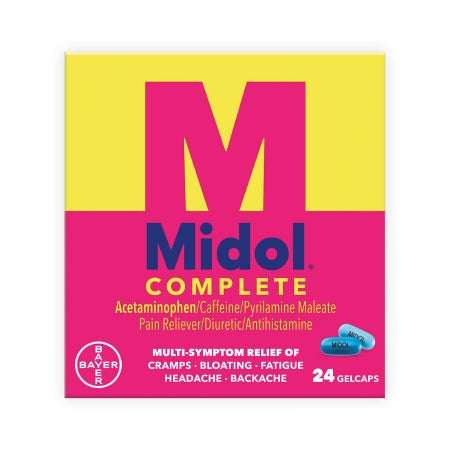 Midol® Complete Multi-Symptom Relief Gelcaps, 24 ct.