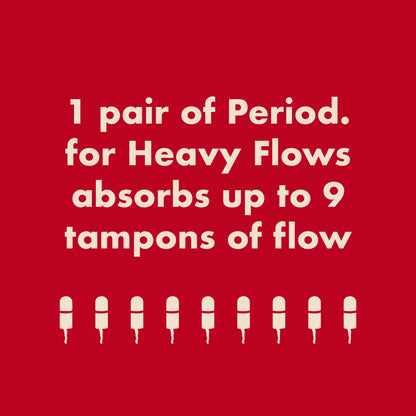 The Teen Period. Adaptive in Microfiber For Heavy Flows