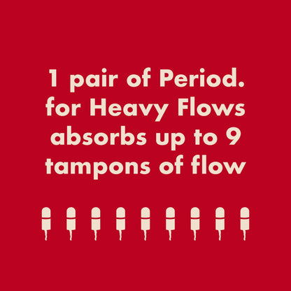 The High Waisted Period. in FlowStretch™ For Heavy Flows
