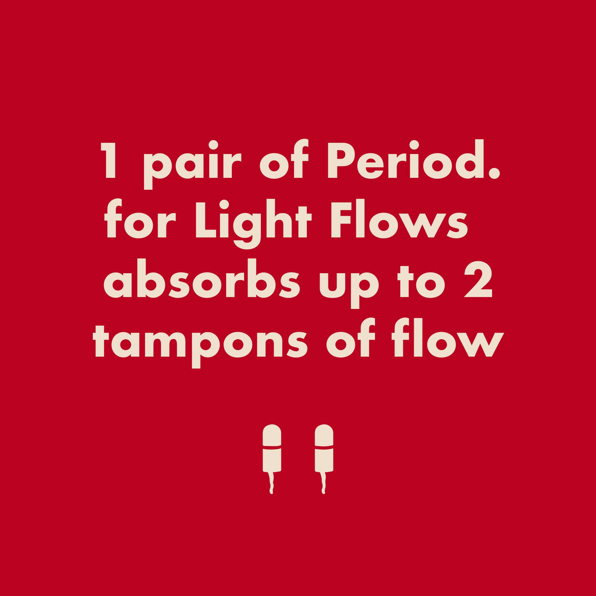 The Thong Period. in SportyStretch™ For Light Flows