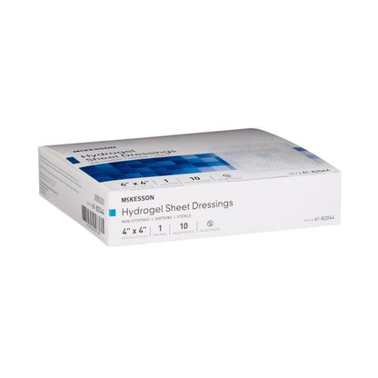 McKesson Hydrogel Sheet Dressing, 4 x 4 Inch, 10 ct.