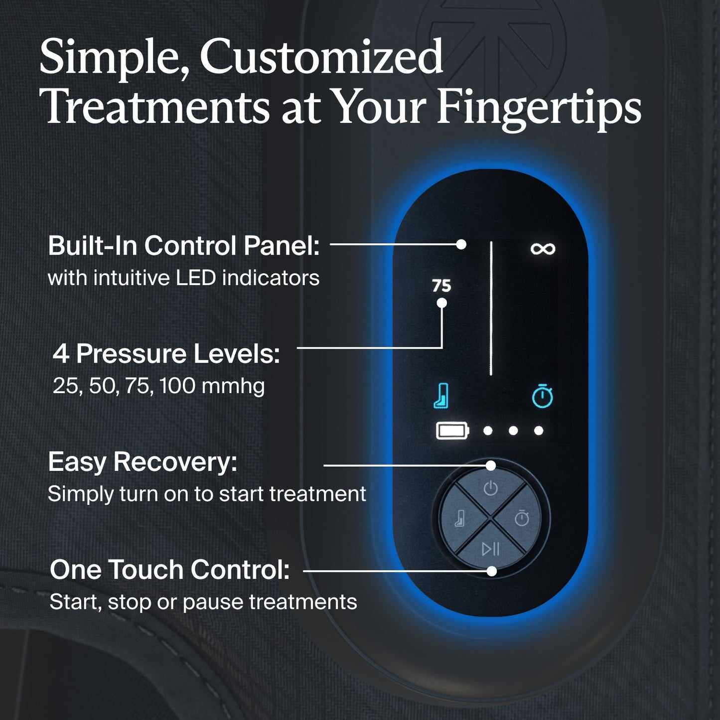 Therabody Jetboots Prime Wireless Leg Compression Therapy