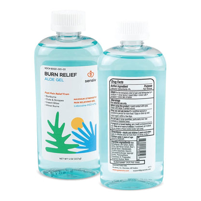Sensiv Aloe Burn Relief Gel Max Strength