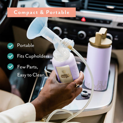 MilKeeper Breast Milk Cooler Starter Set, Lavender Fields
