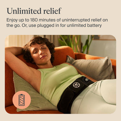 Therabody ThermBack LED 4-in-1 Back Wrap for Pain Relief