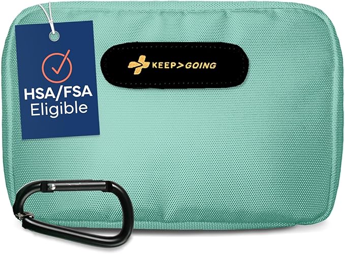 KEEP>GOING Travel GoKit First Aid Kit, 130 pcs
