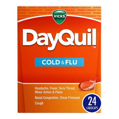 Vicks DayQuil Cold & Flu Relief LiquiCaps