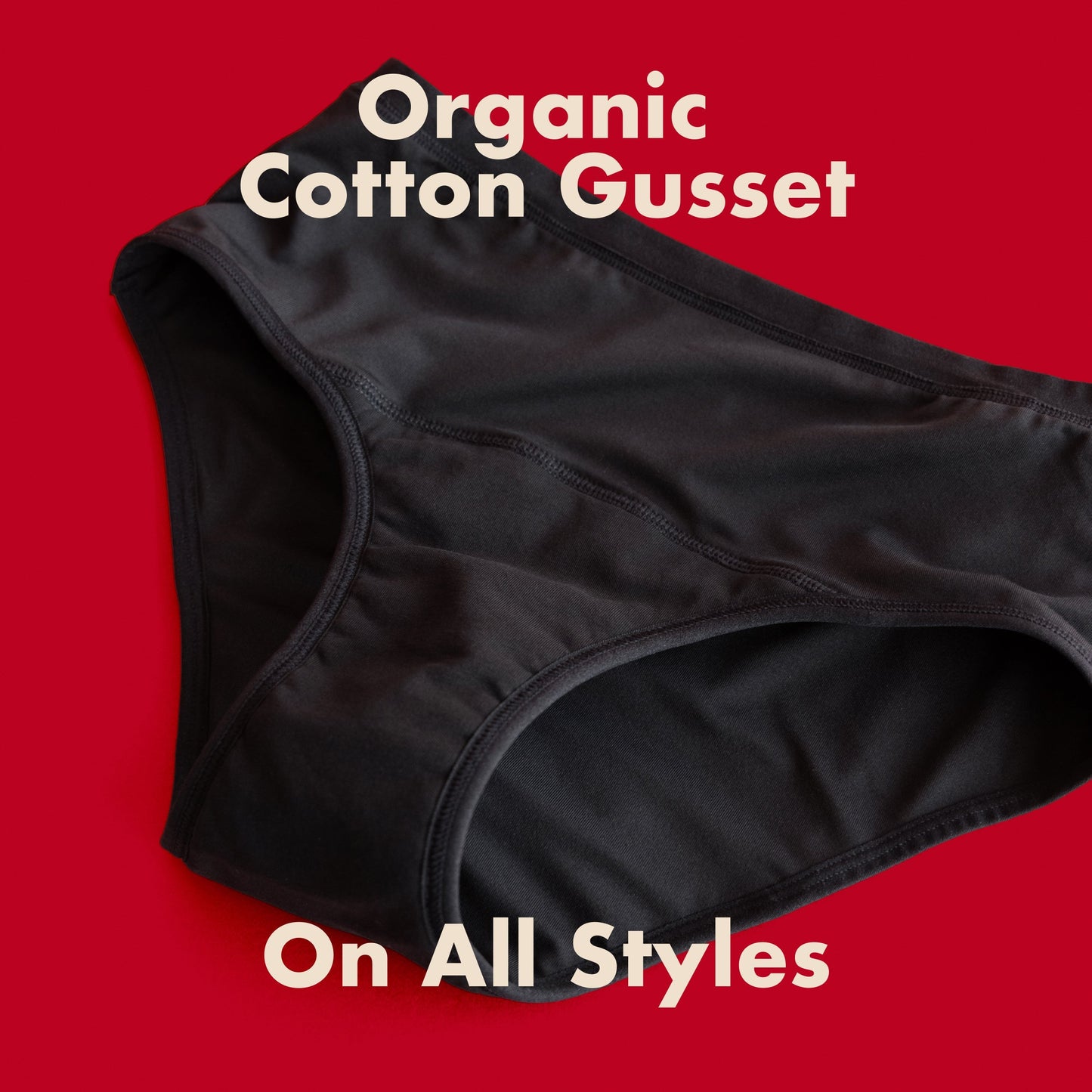 The High Waisted Period. in FlowStretch™ For Heavy Flows