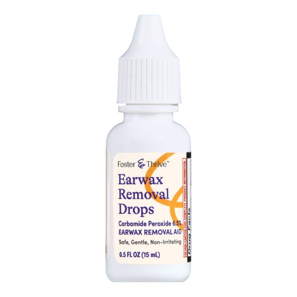 Foster & Thrive* Earwax Removal Drops 6.5%, 0.5 oz.