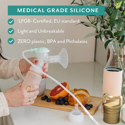 Mila's Keeper 3-in-1 Silicone Breast Milk Storage Bottle Set