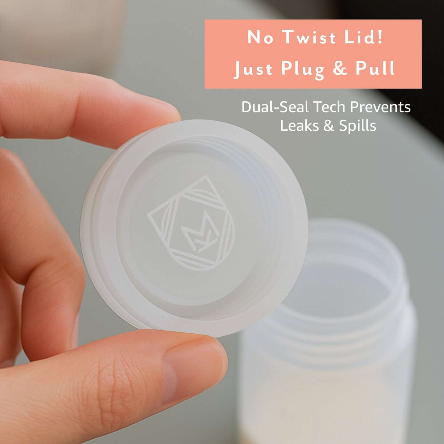 Mila's Keeper 3-in-1 Silicone Breast Milk Storage Bottle Set