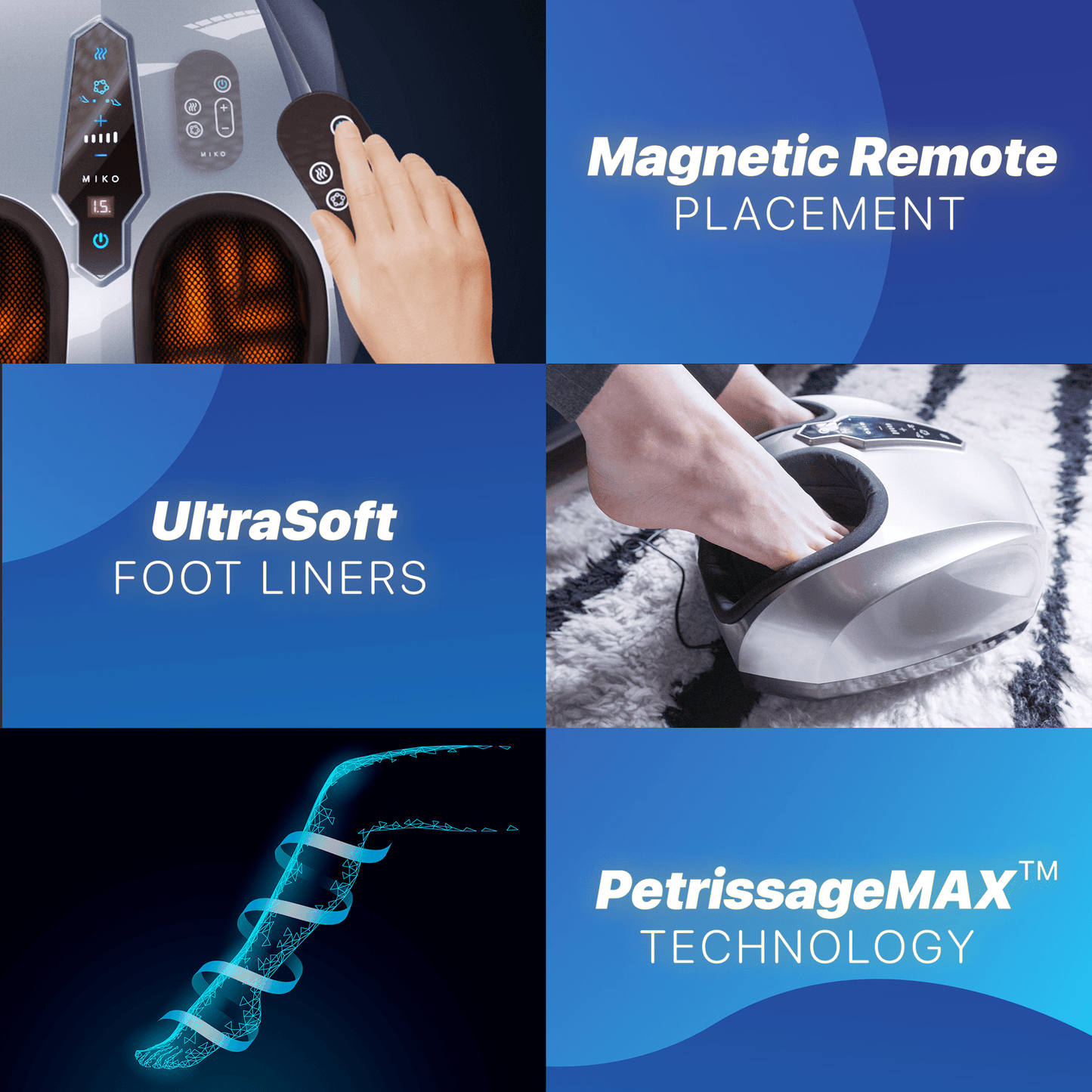 Miko Y2 Foot and Calf Compression Therapy