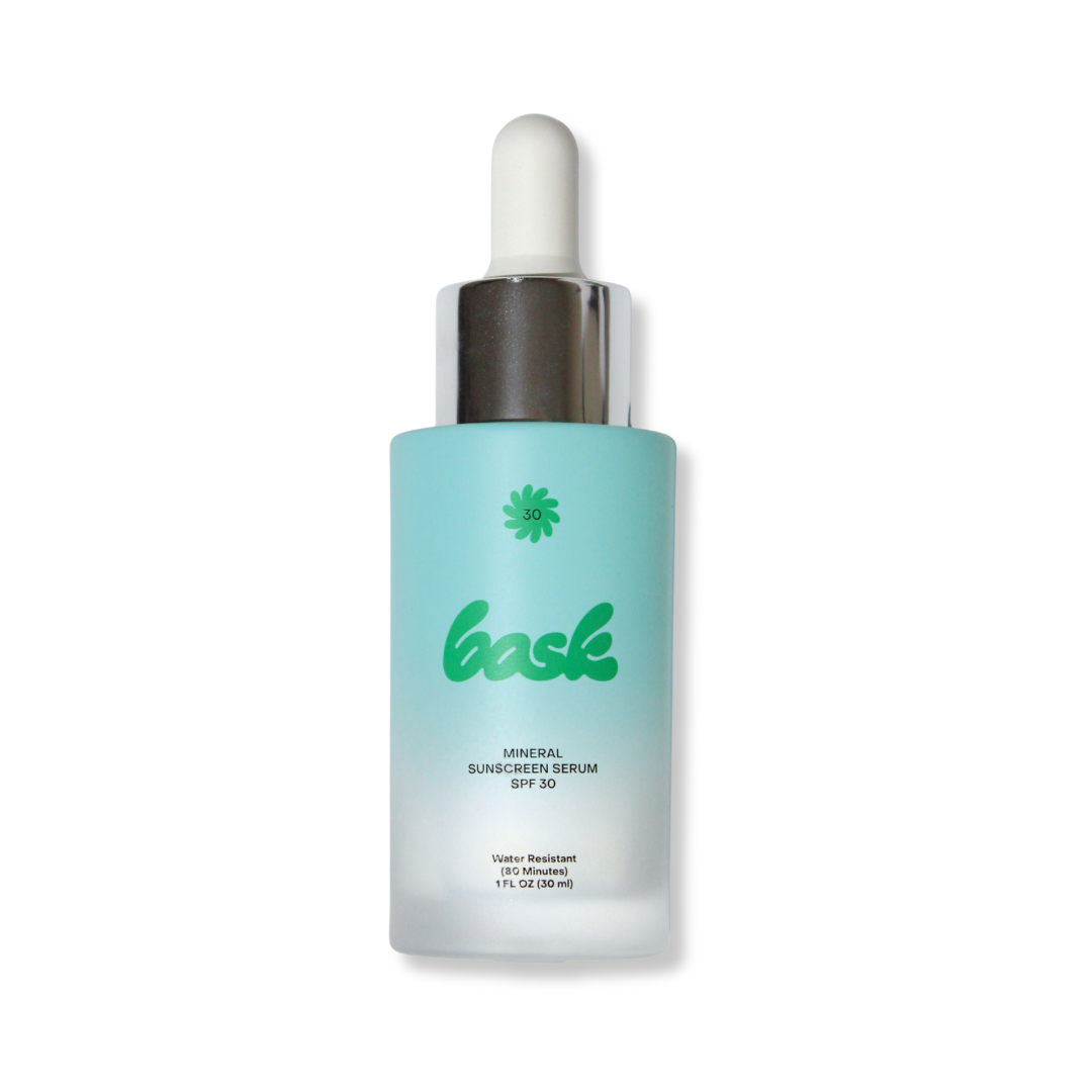 Bask Suncare Mineral Sunscreen Serum SPF 30, 1 oz.