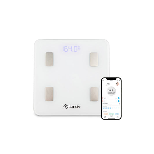 Sensiv Smart Scale with Body Composition and SensivSmart+ App