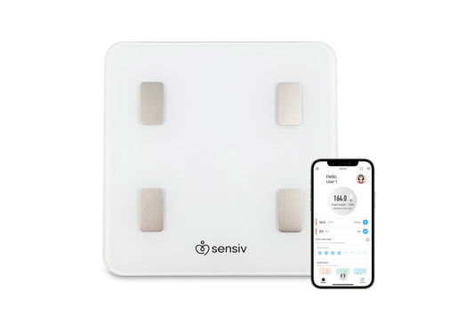 Sensiv Smart Scale with Body Composition and SensivSmart+ App