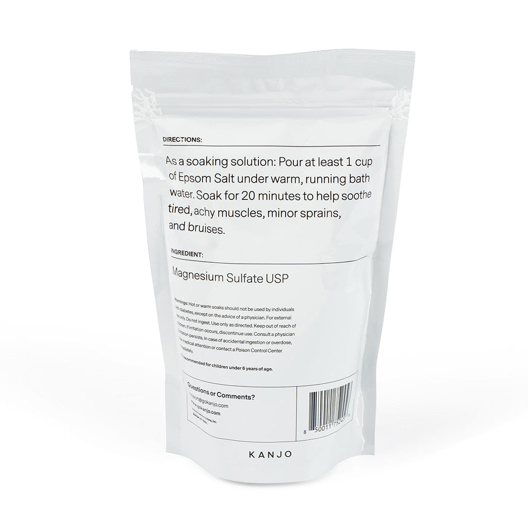 Kanjo Natural Epsom Salt Value Pack, 2 lbs.