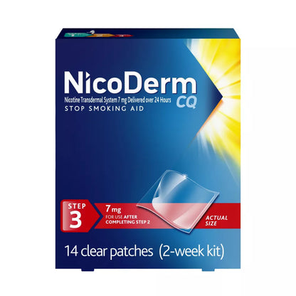 Nicoderm CQ® Nicotine Step 3 Stop Smoking Aid, 14 patches