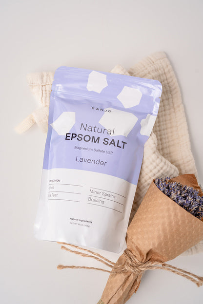 Kanjo Natural Epsom Salt - Lavender