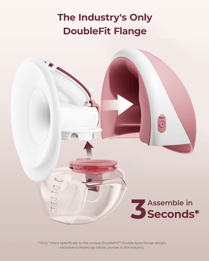 Momcozy M9 Mobile Flow Hands-Free Double Breast Pump