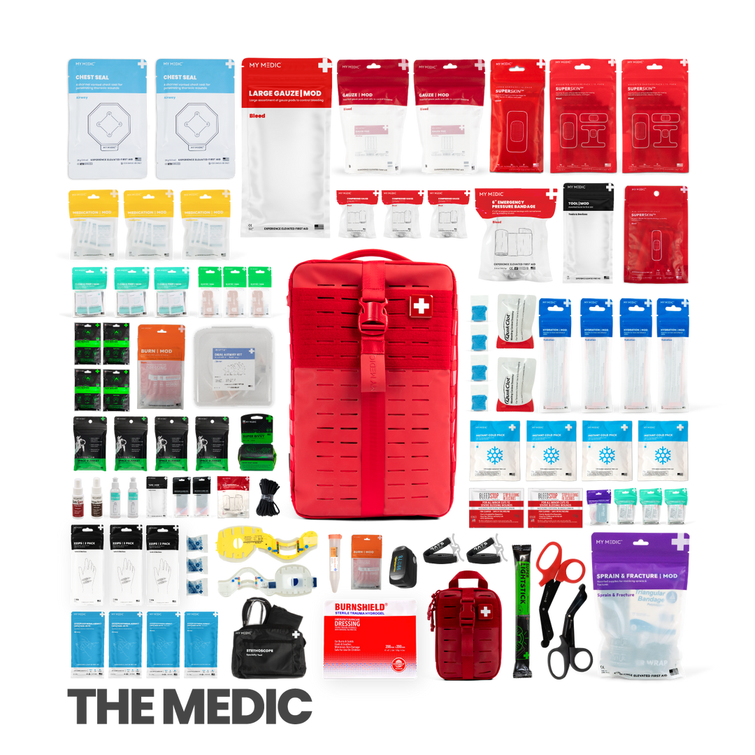 The Medic Pro 10 Person First Aid Kit, 450+ pcs.