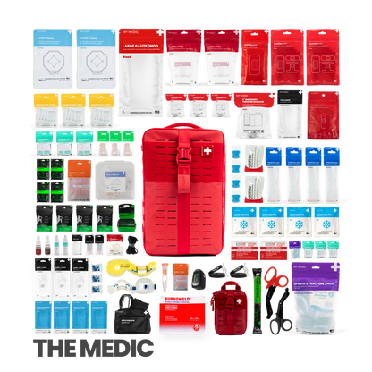 The Medic Pro 10 Person First Aid Kit, 450+ pcs.