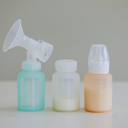 Mila's Keeper 3-in-1 Silicone Breast Milk Storage Bottle Set