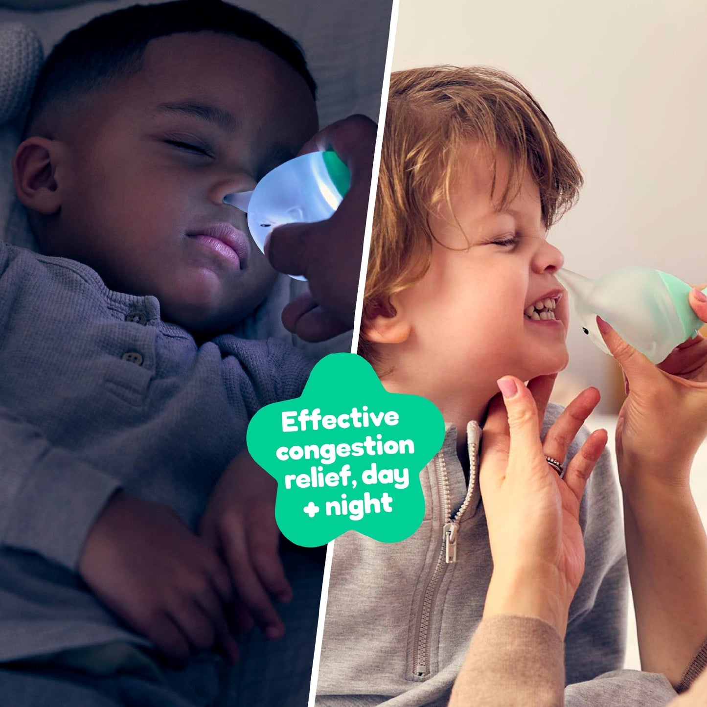 Light-Up Nasal Bulb for Babies & Toddlers – Noa the Narwhal