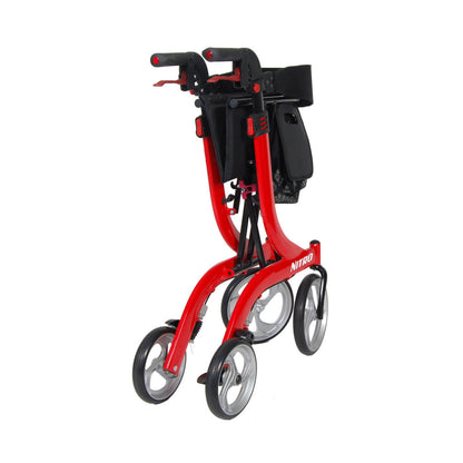 Drive™ Nitro 4 Wheel Rollator, 10" Casters