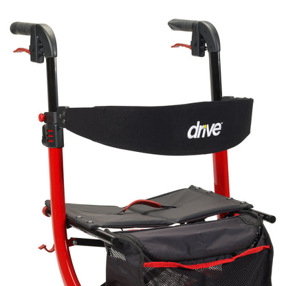 Drive™ Nitro 4 Wheel Rollator, 10" Casters