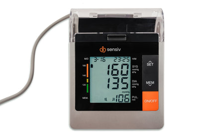 Sensiv Upper Arm Blood Pressure Monitor with Storage