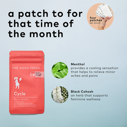The Good Patch Period Cycle Relief Hemp Patches