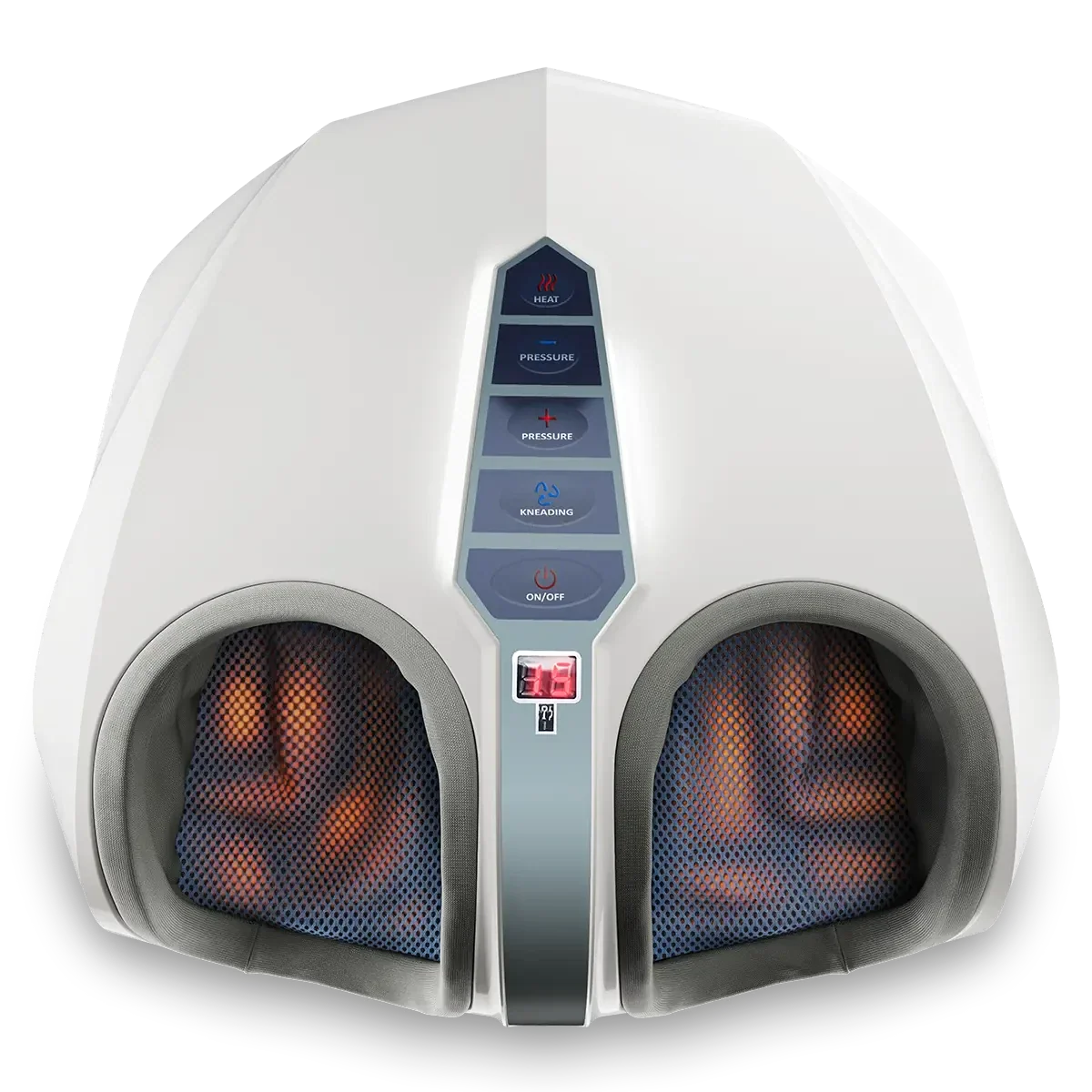 Yoisho white operating heat foot massager