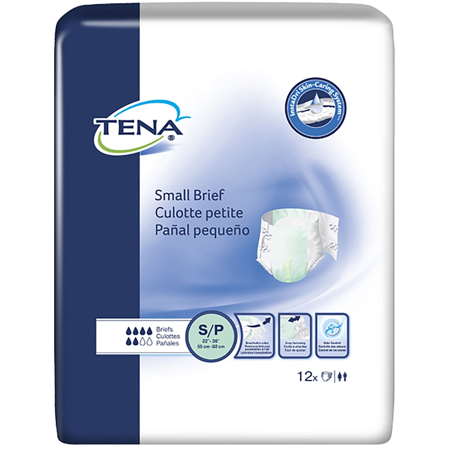 Tena® Small Brief Moderate to Heavy Incontinence Brief, Small, 12 ct