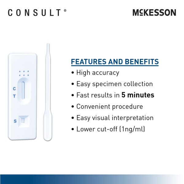 Consult Fentanyl Urine Test Kit, 5 Tests