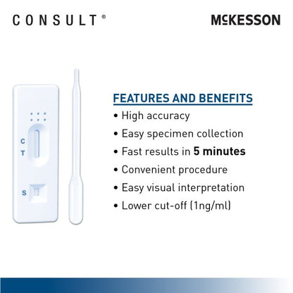 Consult Fentanyl Urine Test Kit, 5 Tests