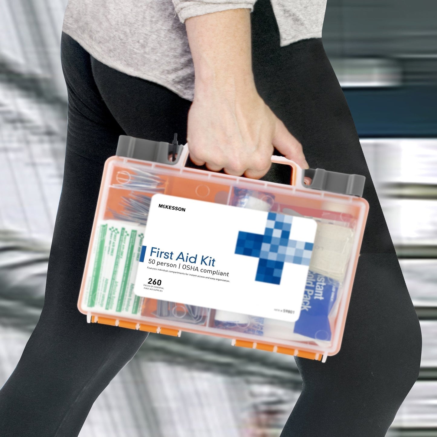 McKesson 50-Person First Aid Kit, 260 pcs.