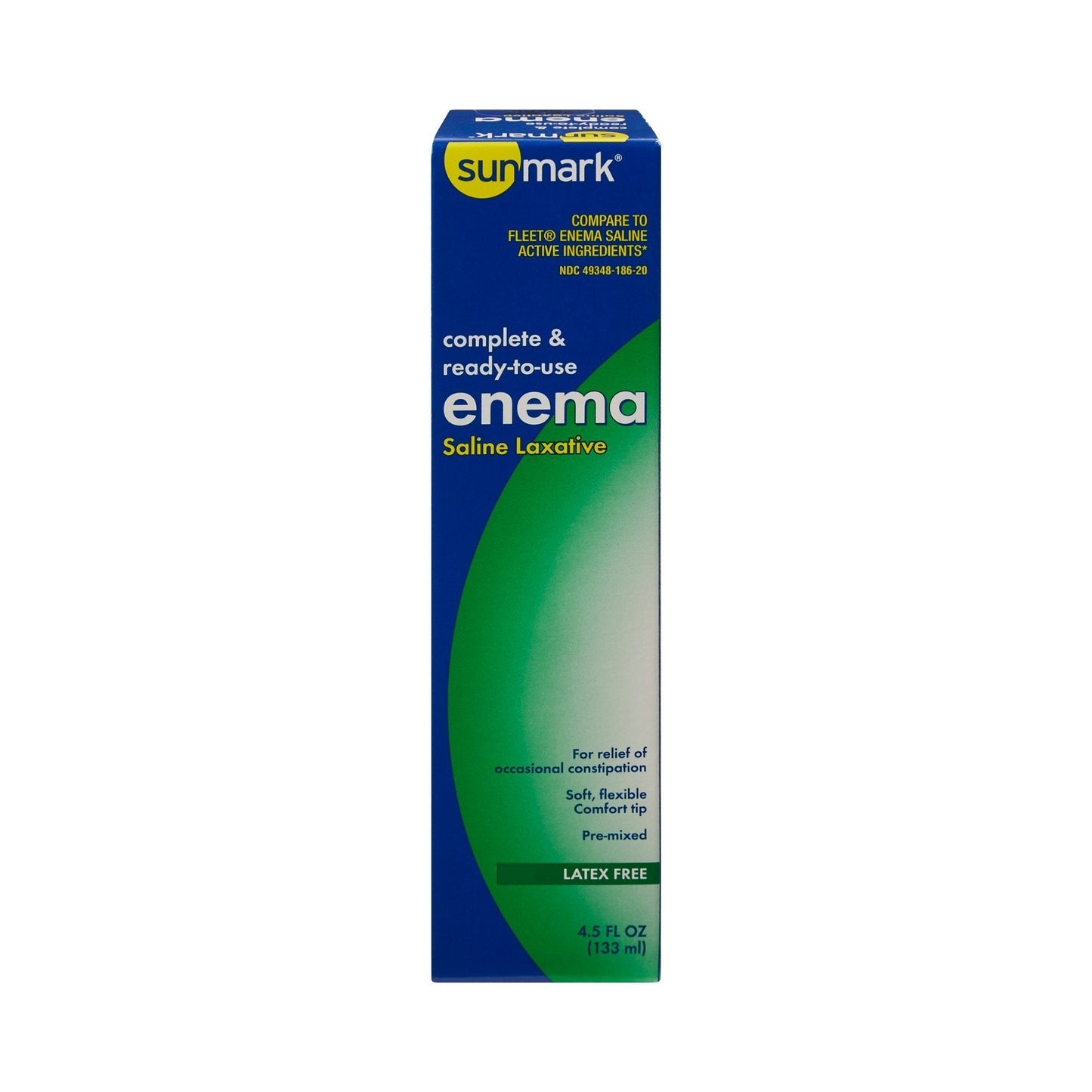 Sunmark® Enema, Saline Laxative, 4.5 oz