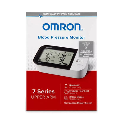 Omron 7 Series® Digital Blood Pressure Monitoring Unit for Home Use, Adult Cuff