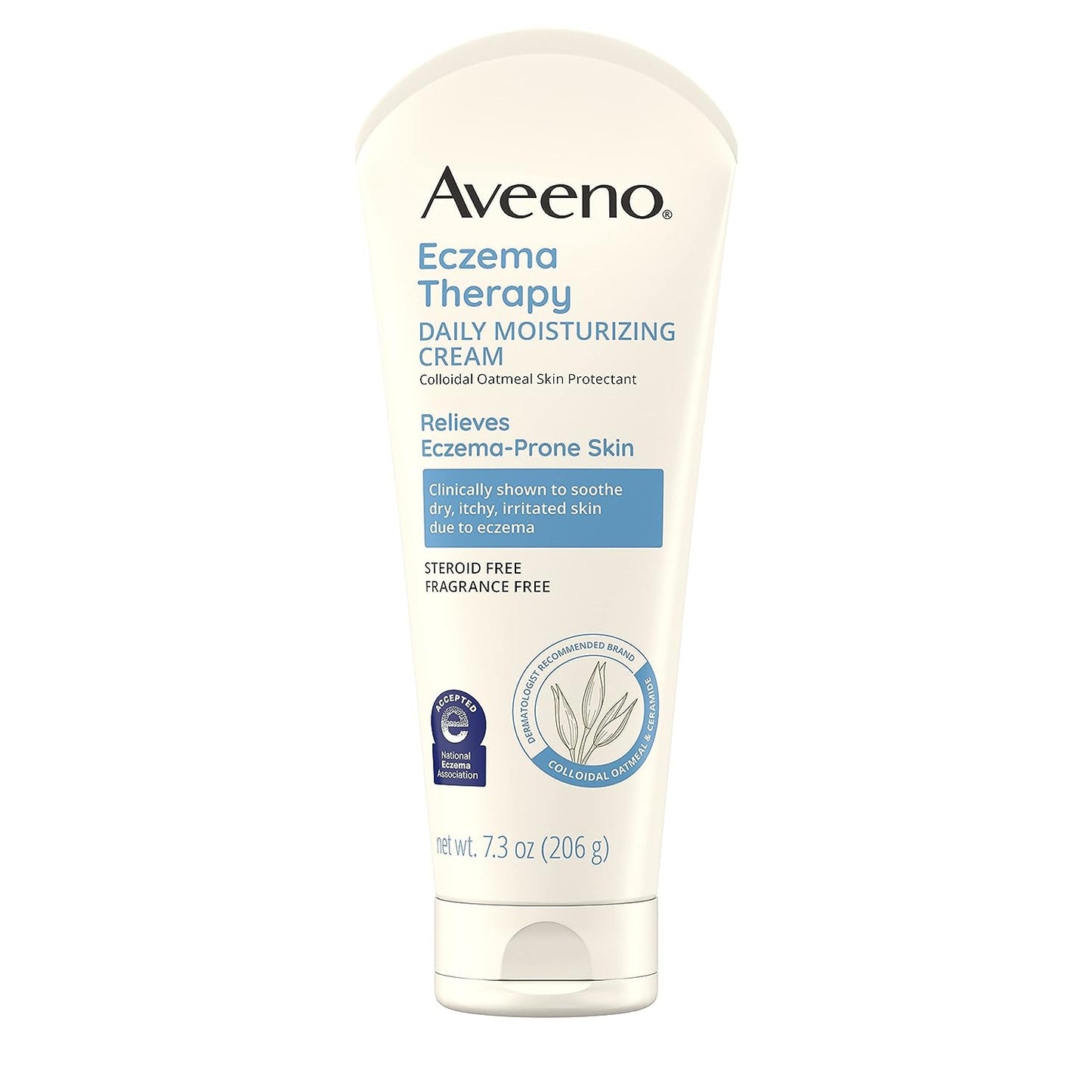 Aveeno Active Naturals Eczema Therapy Cream, Unscented, 7.3 fl. oz.