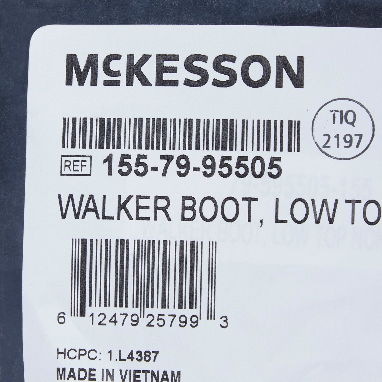 McKesson Standard Walker Boot, Extra Small