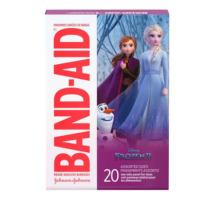 Band-Aid Adhesive Bandage, Disney Frozen, 20 ct.