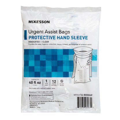 Emesis Bag McKesson 40 oz. Clear, 240 ct