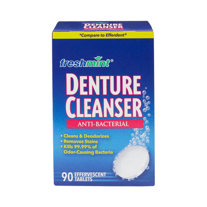 freshmint® Denture Cleanser Anti-Bacterial Tablets