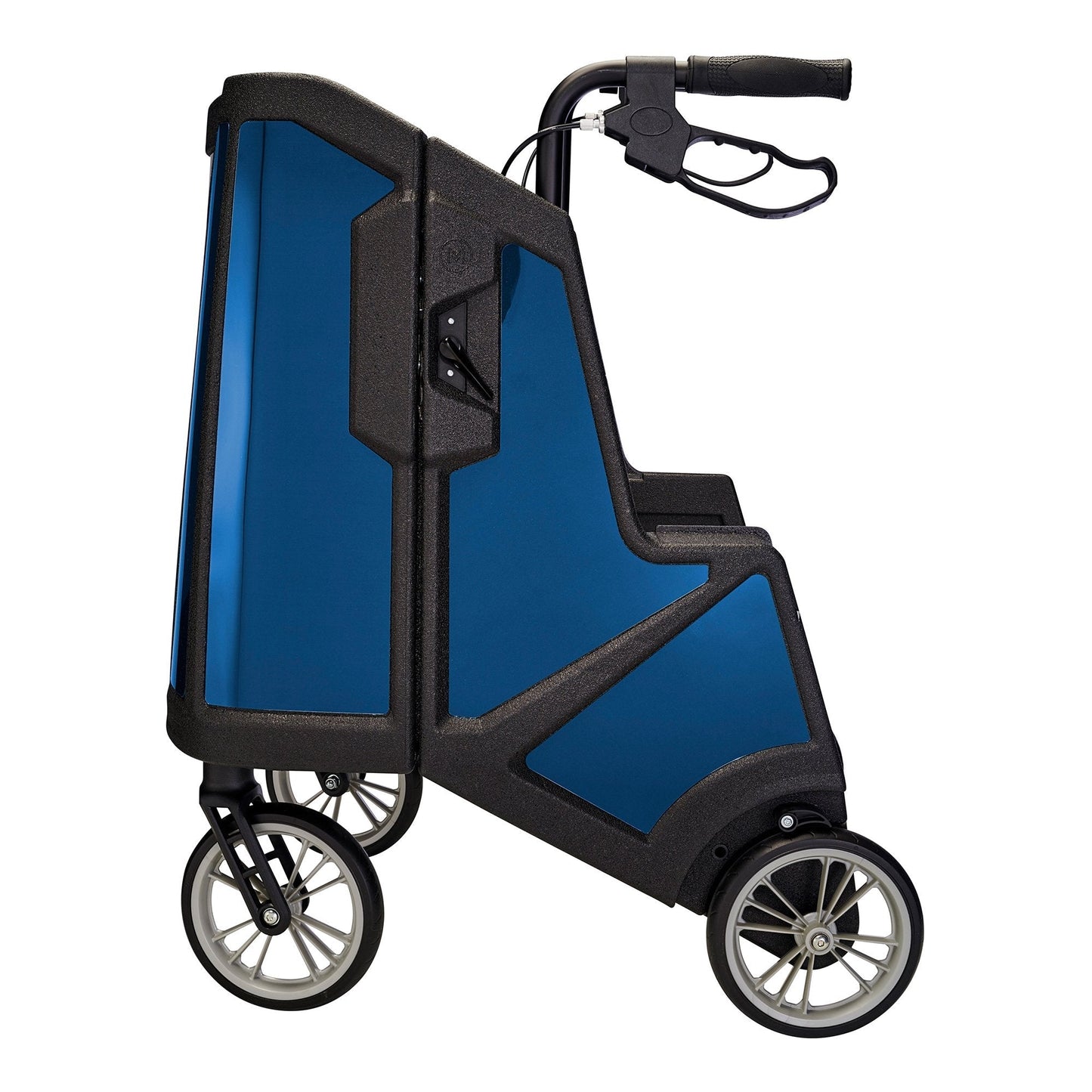 Tour 4 Wheel Rollator, 31 to 37 " Handle Height, Midnight Blue