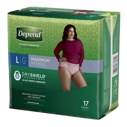 Depend® FIT-FLEX® Womens Absorbent Underwear