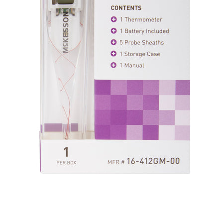 McKesson Digital Thermometer, 20 ct