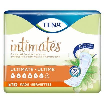 Tena® Intimates™ Ultimate Bladder Control Pad, 16" Length, 10 ct