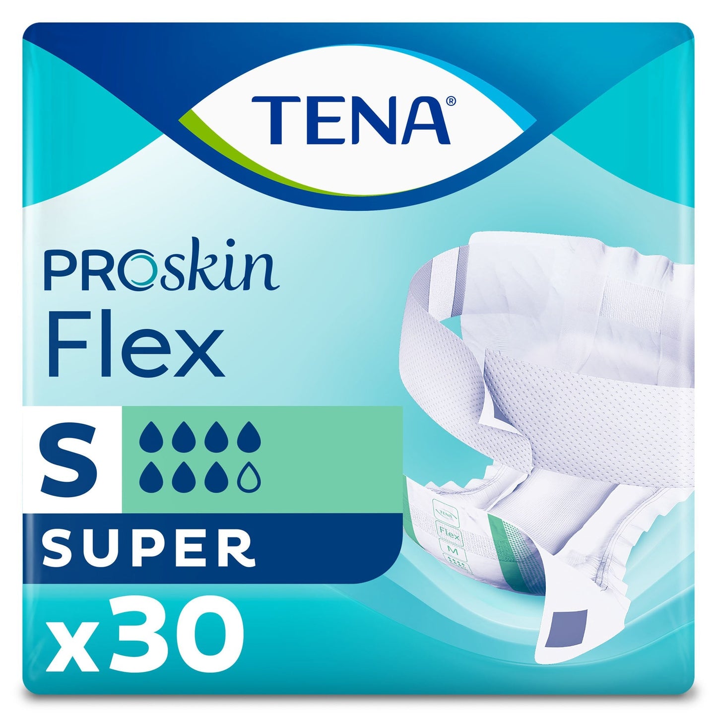 Tena® Flex™ Super Incontinence Belted Undergarment, Size 8, 30 ct