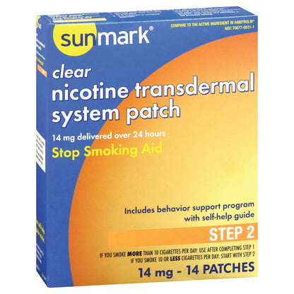 Sunmark® 14 mg Nicotine Polacrilex Stop Smoking Aid, 14 ct