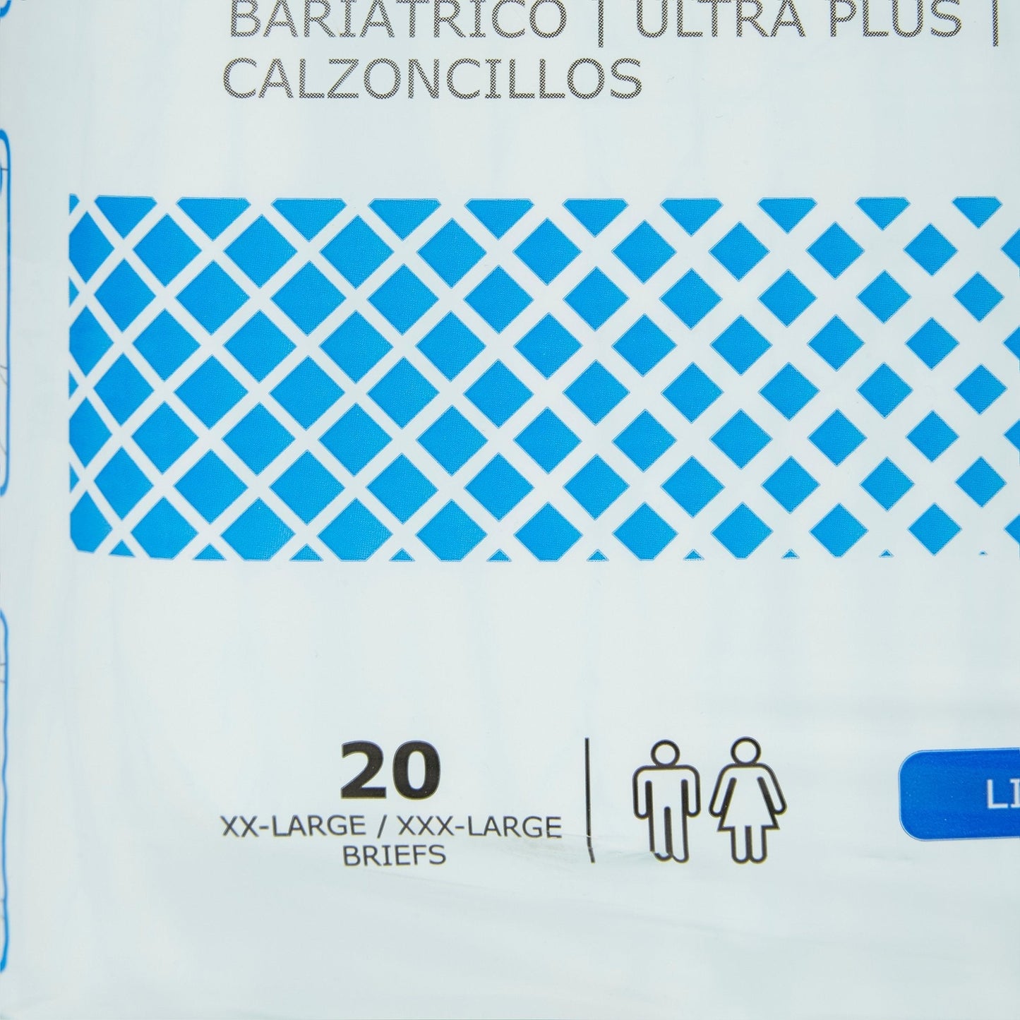 McKesson Ultra Plus Bariatric Incontinence Brief, 20 ct